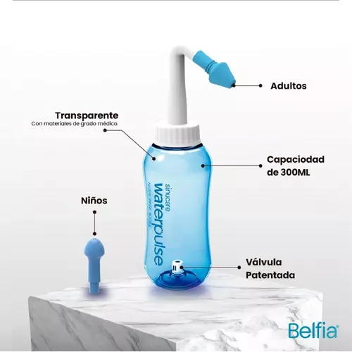 Mayorista Waterpulse lavado nasal sal salina de enjuague paquetes para la  nariz de irrigación nasal limpiador - China Sal del mar de sal, nasal