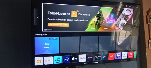 Televisor Smart LG Uhd De 65 Pulgadas Al Thinq Webos