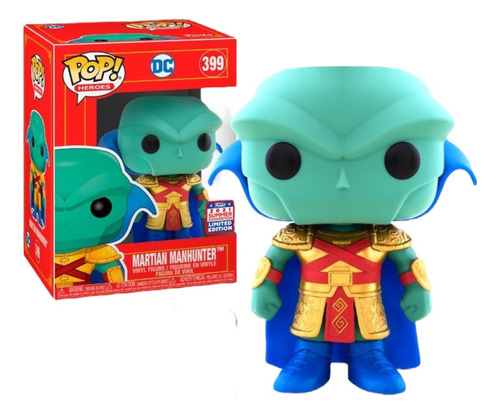 Funko Pop Dc Heroes Martian Manhunter 399 Virtual Funkon