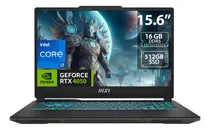 Comprar Laptop Gamer Msi Cyborg 15: I7, 16gb, Ssd 512gb, Rtx4050 Color Negro