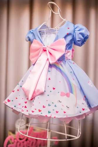 Vestido chuva de hotsell amor 1 ano