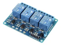 Comprar Relevador 4 Canales Relay Rele Arduino Pic Avr Arm Plc