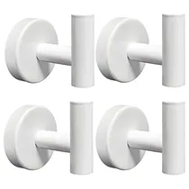 Comprar Toalleros 4 Ganchos Para Toallas De Baño De Pared De Acero