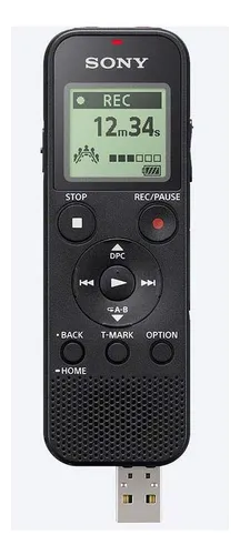 Grabadora De Voz Sony Icd-px370 Mono Digital Con Batería Usb