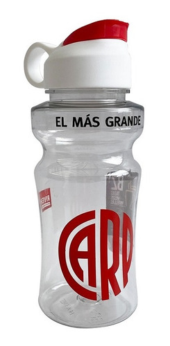 Imagen 1 de 7 de Botella Deportiva De Hidratación River Plate Oficial