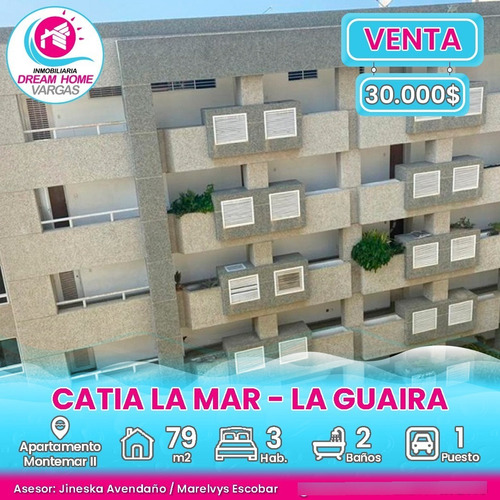  Apartamento En Venta Playa Grande, Catia La Mar  La Guaira