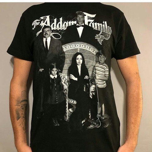 Polera The Addams Family Locos Addams