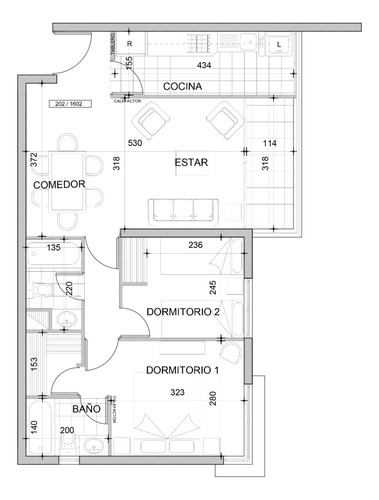 Dpto 1er Piso 2dorm 2baños C/estacionamiento El Llano