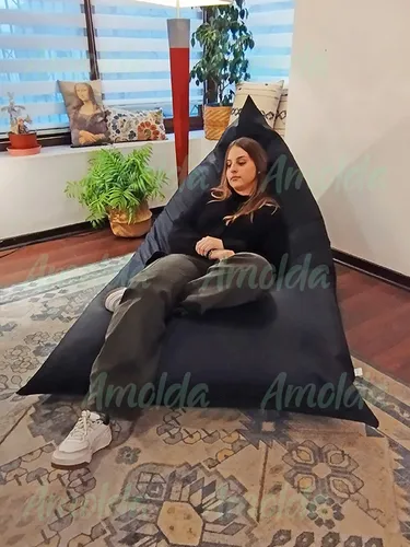 Pouf Cordillera, Tela Oxford Impermeable, Solo Usamos Perlas
