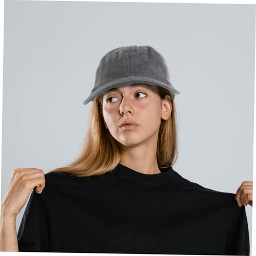Gorra Béisbol Malla Transpirable Unisex - Ajustable, Gris