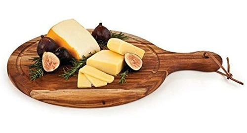 Casa De Campo Acacia Wood Artisan Cheese Paddle By Twine