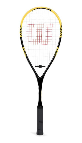 Raqueta Squash Wilson Pro Comp Sq Negro- Amarillo