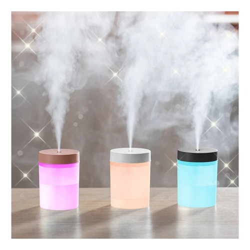 Humidificador Difusor De Aromas Usb Con Luz Aromaterapia!