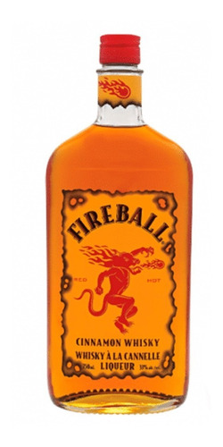 Whisky Fireball Con Canela Picante X750