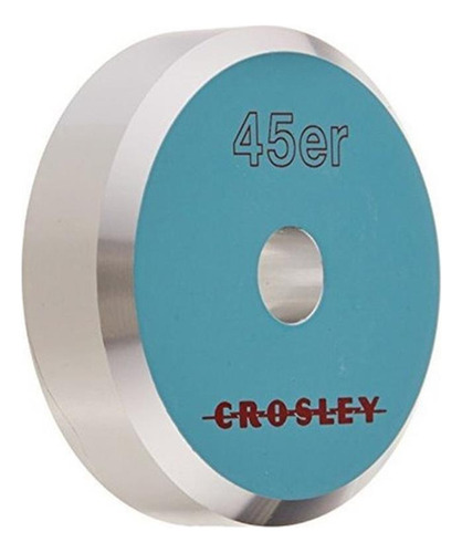 Crosley Cr9100 A-bk Aluminio 45 Adaptador (negro) Talla Unic