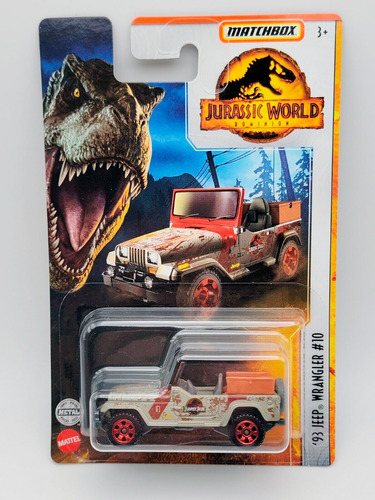 2023 Matchbox Jurassic World -'93 Jeep Wrangler #10