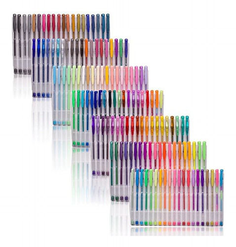 Lapices Para Pintar Vc Smart Color Art 140 Colors Gel Pens S