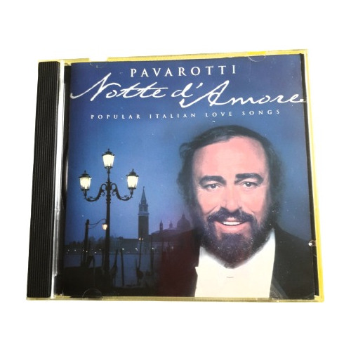 Cd  Luciano Pavarotti    Notte D'amore   Americano  Sellado