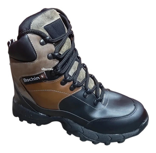 Bota Borcego Trekking Hombre Mujer Trabajo Bochin Art 070