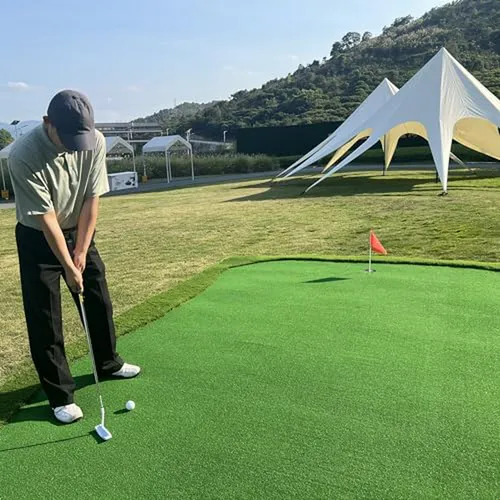 Set De Putting Green De Golf De 20 X 10 Pies Con Alfombra Ar