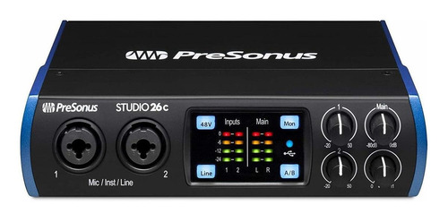 Imagem 1 de 2 de Interface de áudio PreSonus Studio 26c