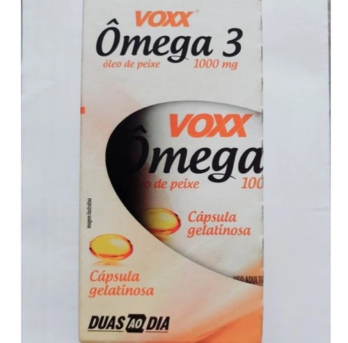 Voxx Omega 3 Cimed 60 Cápsulas Gelatinosas