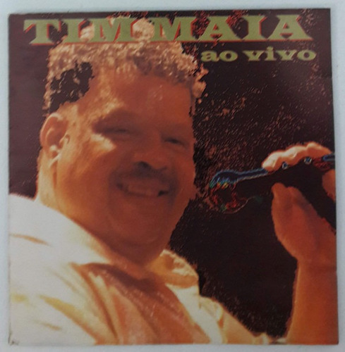 Cd Tim Maia Ao Vivo 1.a Ed. Br 1992 18 Faixas Raridade