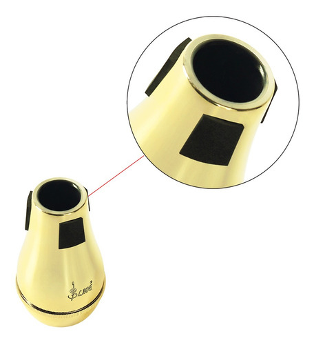 Imagen 11 de 12 de Práctica Silenciador Para Piezas De Trombón Alto Tenor +