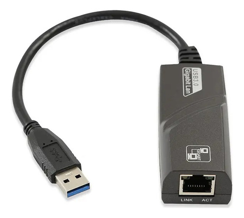 Adaptador De Red Usb A Rj45 Ethernet Lan Gigabit 10/100/1000