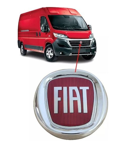 Emblema Grade Fiat Ducato 2012 2013 2014 2015 2016 2017 2018