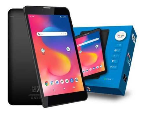 Imagen 3 de 3 de Tablet Mlab Mb7 3g 16gb Rom 2gb Ram 7 Pulgadas Ips Quad Core