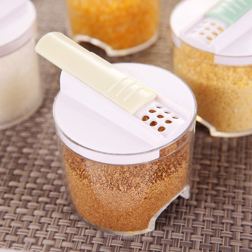Botellas De Condimentos De Cocina, Tarros Y Cajas De Plástic