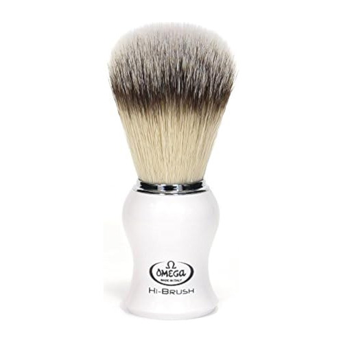 Cepillo De Rasurar - Omega Hi Brush Synthetic Shaving Brush 