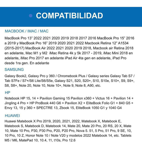 Imagen 7 de 8 de Hub Adaptador Usb Tipo C 6 En 1 Para Mac Macbook Windows