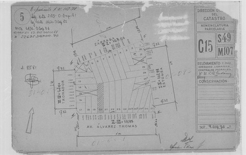 Imagen 4 de 7 de Venta Lote Villa Ortuzar 2173m2 Construibles Pb+9