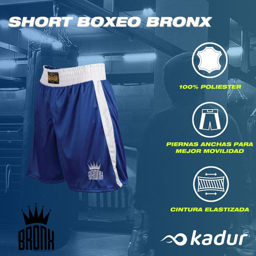 Short Pantalon Boxeo Bronx Mma Kick Boxing Entrenar Bermuda