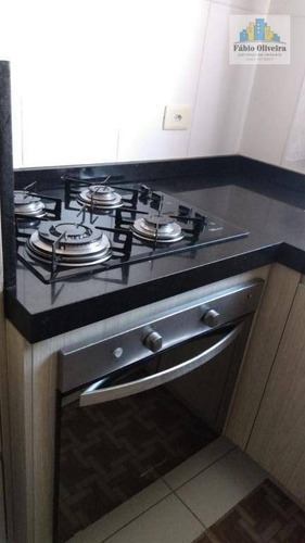 Cobertura Tipo Sem Condomínio Com Acesso Interno Com 2 Dormitórios À Venda, 63 M² Por R$ 450.000 - Vila Humaitá - Santo André/sp - Co0161