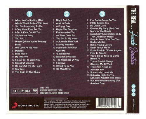 Frank Sinatra - Real... Frank Sinatra (3cd) | Cd