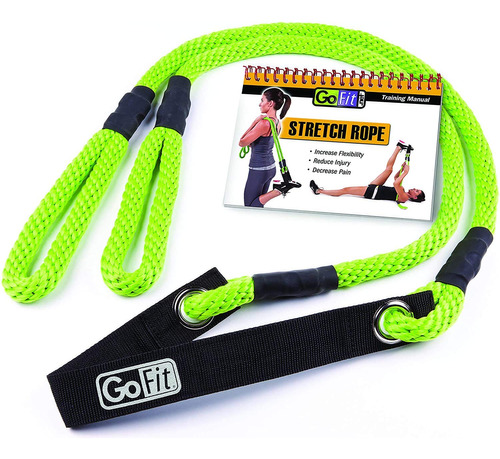 Gofit Cuerda Elstica De Flexibilidad Muscular, 7.5 Pies, Col