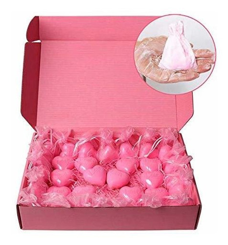 Kits De Cotillón Jabón De Corazón Rosa Perfumado Hecho A 