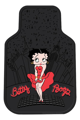 Plasticolor 001422r01 Tapete De Piso Frontal Betty Boop, De 