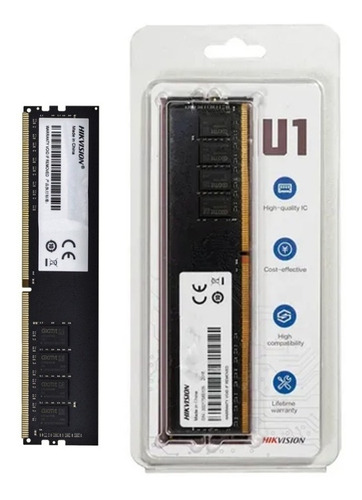 Memoria RAM U1 color negro 8GB 1 Hikvision HKED3081BAA2A0ZA1