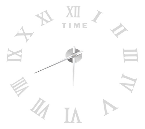 Reloj De Pared Para Bricolaje Con Números Romanos Sin Marco,