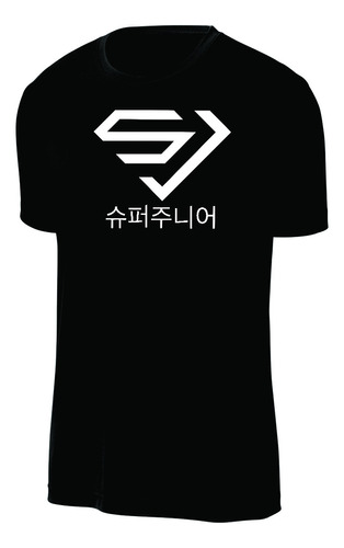 Camisetas Grupo Musical Super Junior Logo Kpop