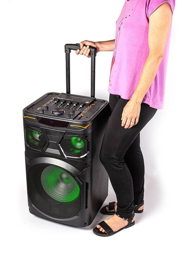 Imagen 6 de 9 de Multireproductor Bluetooth Torre Dj6004 130 Watts Stromberg