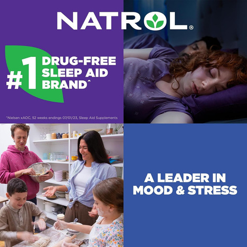 Natrol 5-htp Mood E Stress 100mg Com 30 Tabletes - Imp Eua