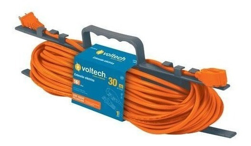 Extensión Eléctrica Uso Rudo, 15 M, Calibre 16 48048 Voltech