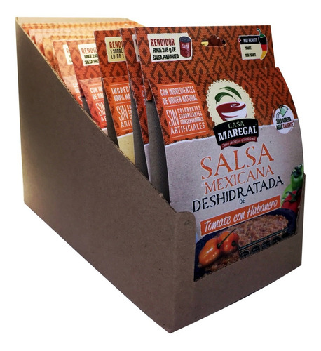 Imagen 6 de 6 de Envío Gratis: Salsa Mexicana Deshidratada: Tomate& Habanero
