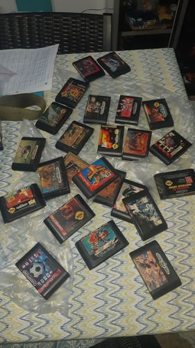 Sega Genesis Juegos Originales Lote Remate Ofertas Local Gye