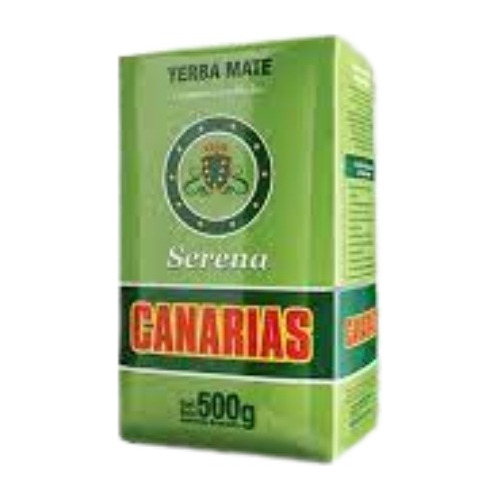 Yerba Mate Canarias Serena 500gr 100% Natural Pack X10 U